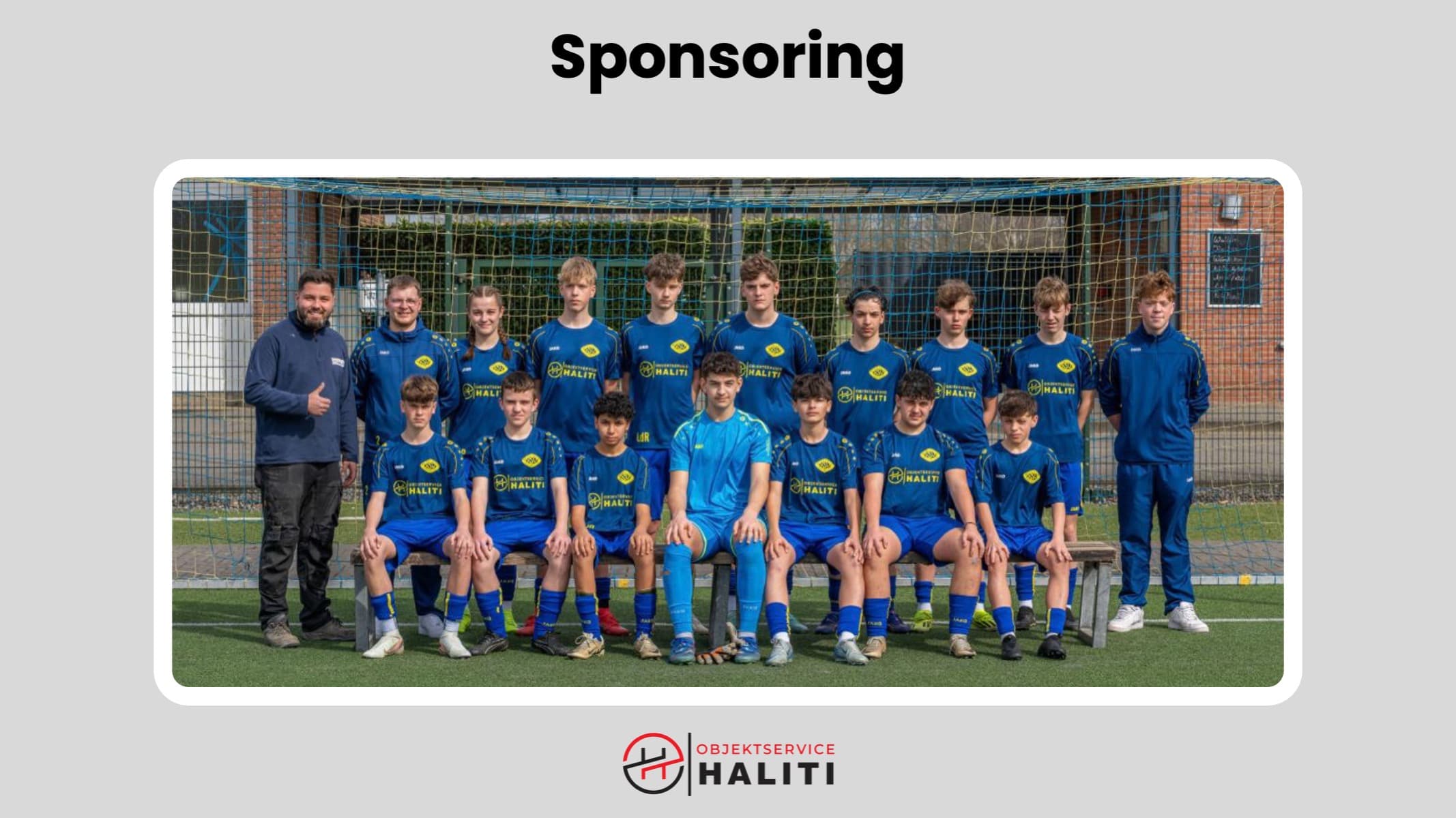 haliti Objektservice Sponsoring KSV Kevelaer – Gartenbau Kevelaer